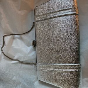 Silver Evening Bag